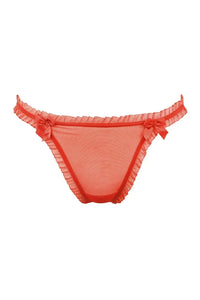 Axami Passion Wave Mesh Thong Red