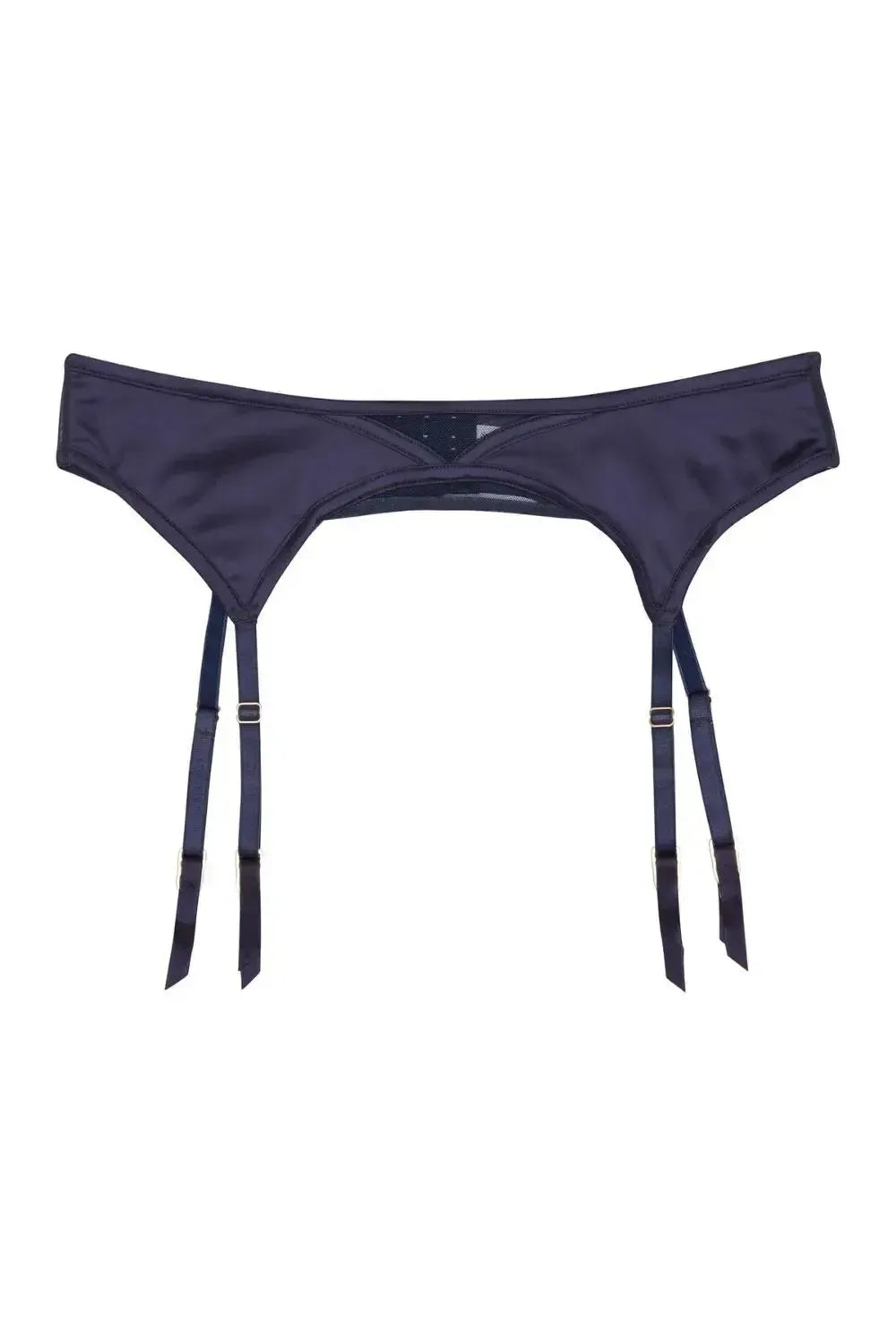 Playful Promises Philly Navy Satin Tulip Garter Belt Rebel Romance Playful Promises Philly Navy Satin Tulip Garter Belt Rebel Romance