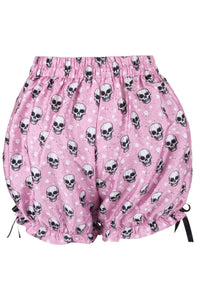 LIMITED EDITION Pink Skulls Crepe Bloomers