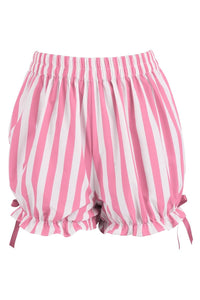 Pink/White Striped Bloomers