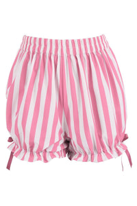 Pink/White Striped Bloomers