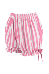Pink/White Striped Bloomers