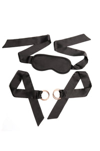 Coquette Pleasure Blindfold & Ties Set