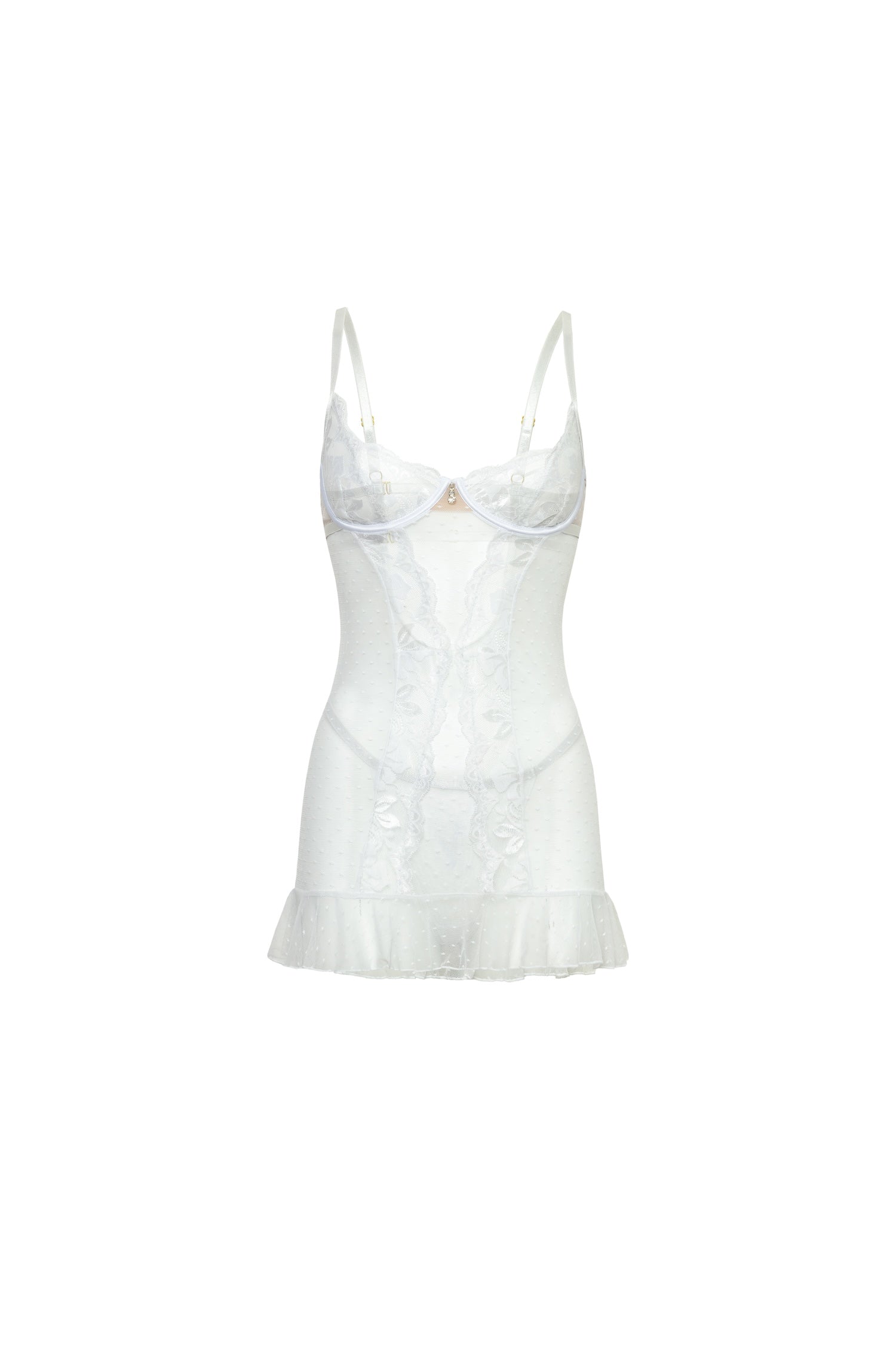 Oh la la Cheri Portia Open Cups Shelf Babydoll Set