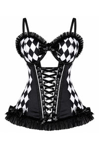 Lavish Circus Harlequin Corset
