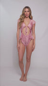 Sleep Romper Rose Pink