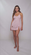 Lounge French For Love Sleep Chemise Nightie Rose