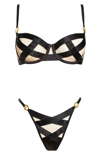 Oh la la Cheri Raelynn Caged Bra Set