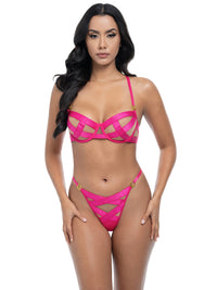 Oh la la Cheri Raelynn Caged Bra Set