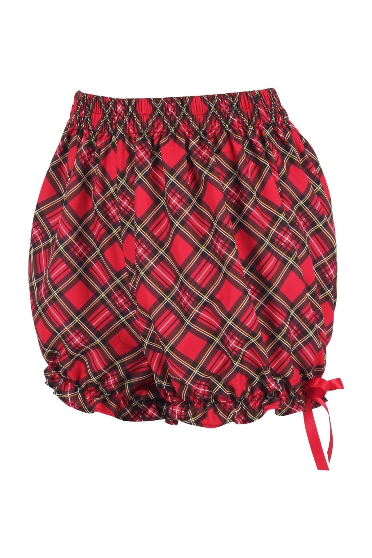 LIMITED EDITION Red Plaid Crepe Bloomers