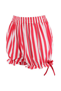 Red/White Striped Bloomers