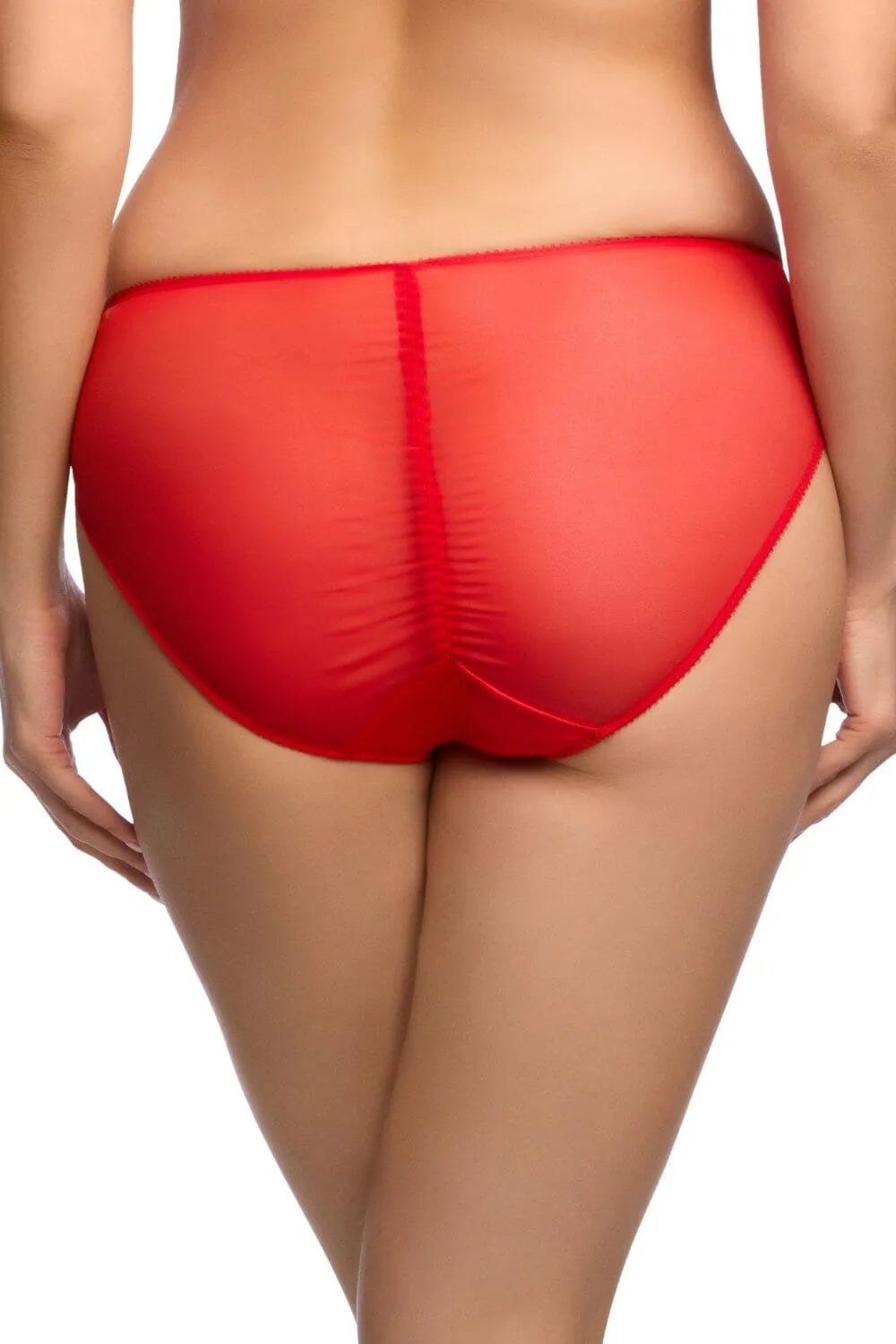 Dita Von Teese Rosabelle Sheer Bikini Panty Flame