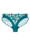 Dita Von Teese Rosabelle Sheer Bikini Panty Shady Spruce