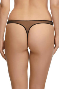 Dita Von Teese Rosabelle Sheer G-String Panty Black