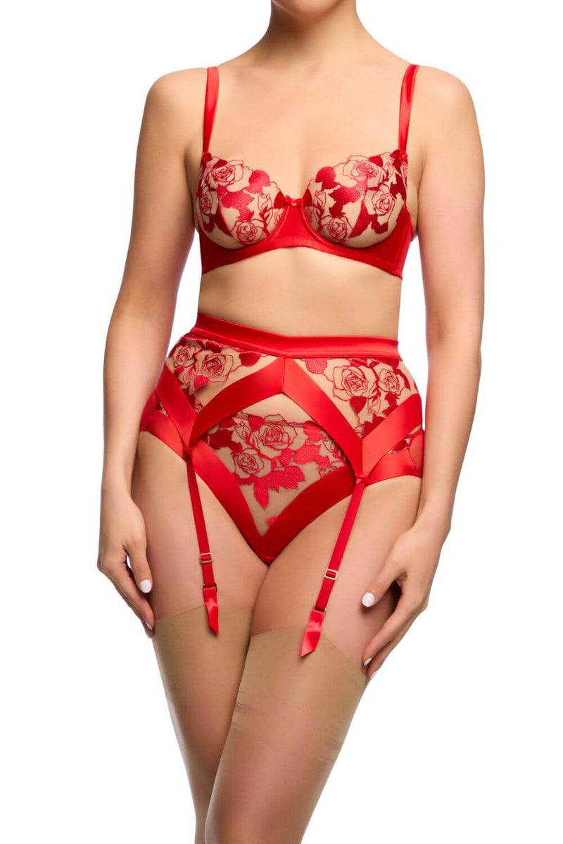 Dita Von Teese Rosabelle Sheer G-String Panty Flame