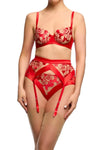 Dita Von Teese Rosabelle Sheer G-String Panty Flame