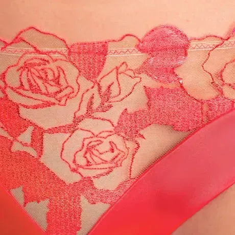 Dita Von Teese Rosabelle Sheer G-String Panty Flame