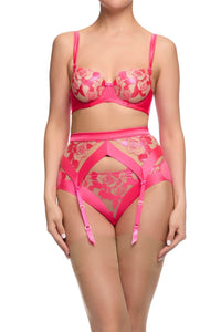 Dita Von Teese Rosabelle Sheer G-String Panty Pink Pizazz