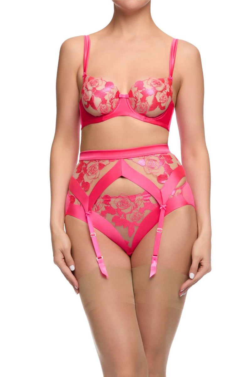 Dita Von Teese Rosabelle Sheer G-String Panty Pink Pizazz