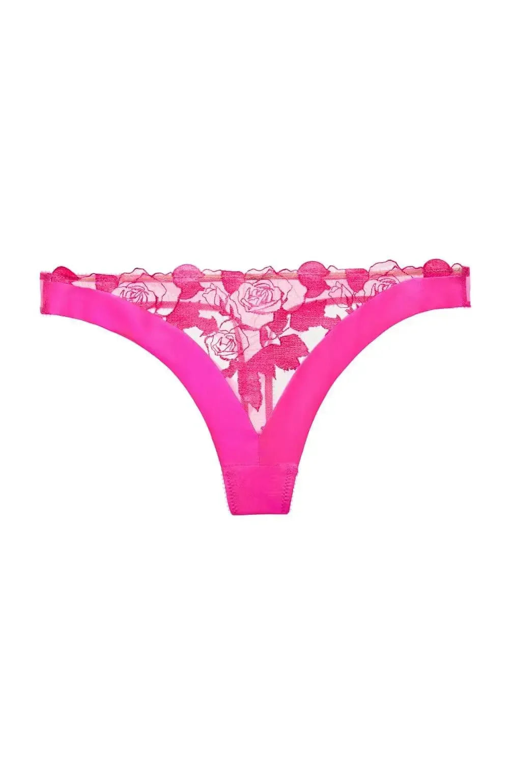Dita Von Teese Rosabelle Sheer G-String Panty Pink Pizazz