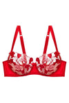 Dita Von Teese Rosabelle Unlined Bra Flame