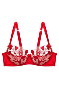 Dita Von Teese Rosabelle Unlined Bra Flame