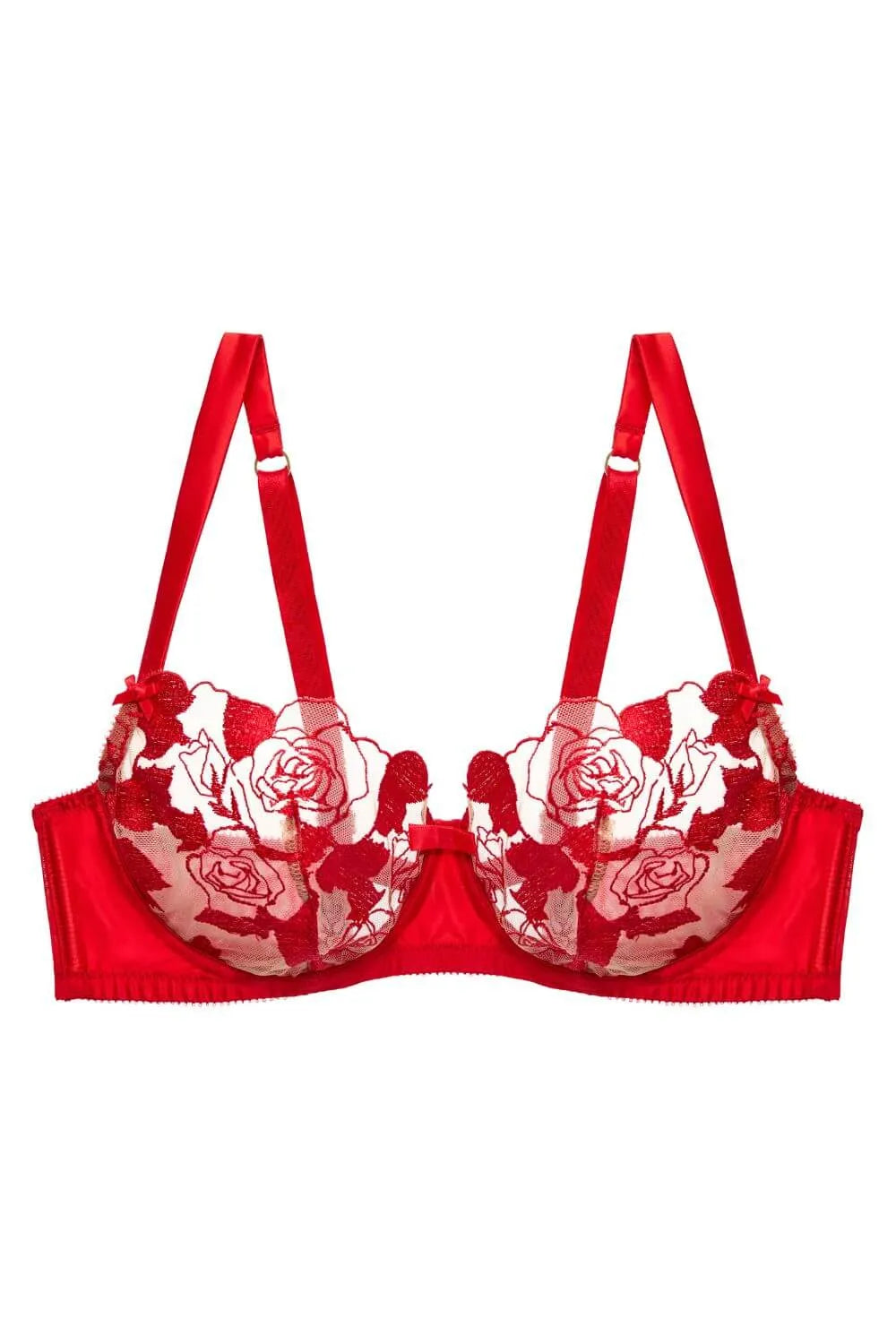 Dita Von Teese Rosabelle Unlined Bra Flame