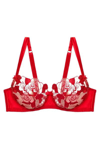 Dita Von Teese Rosabelle Unlined Bra Flame