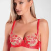 Dita Von Teese Rosabelle Unlined Bra Flame