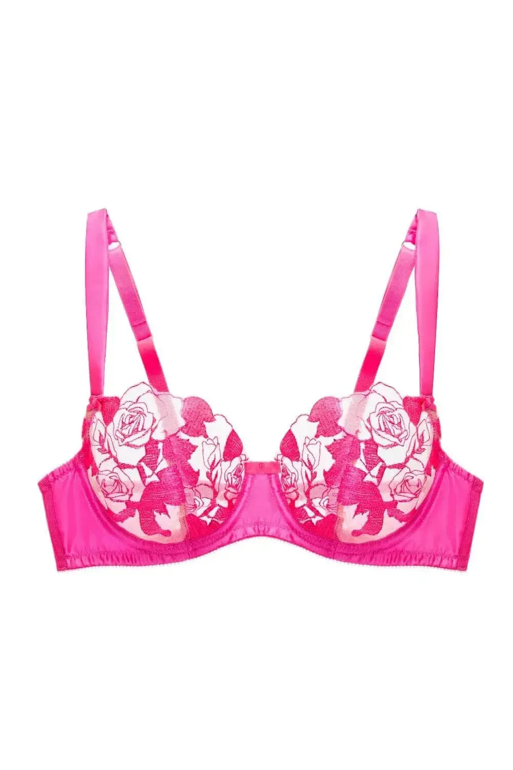 Dita Von Teese Rosabelle Unlined Bra Pink Pizazz