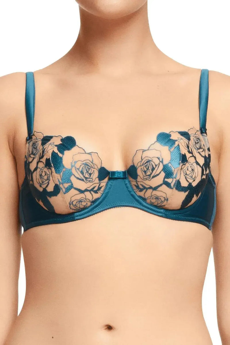 Dita Von Teese Rosabelle Unlined Bra Shady Spruce