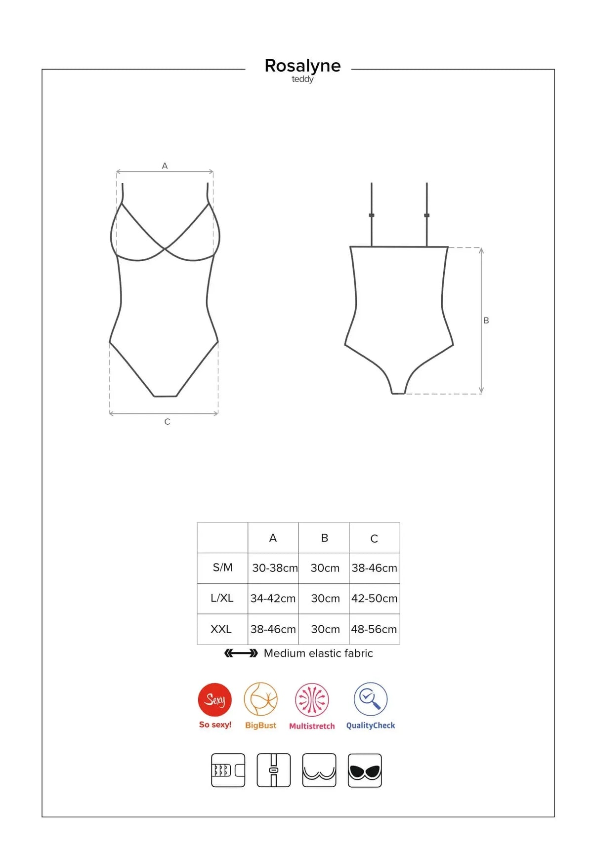 Rosalyne wine teddy with padded bra cups, adjustable straps, and lace trim for an elegant, sexy look.