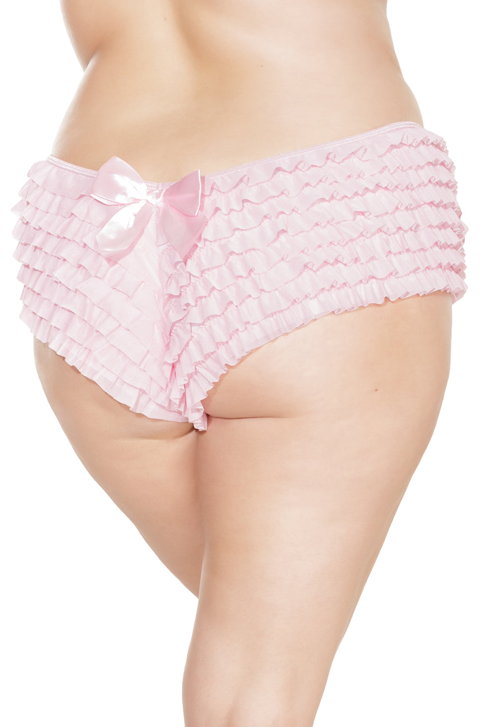 Ruffle Cheeky Booty Shorts