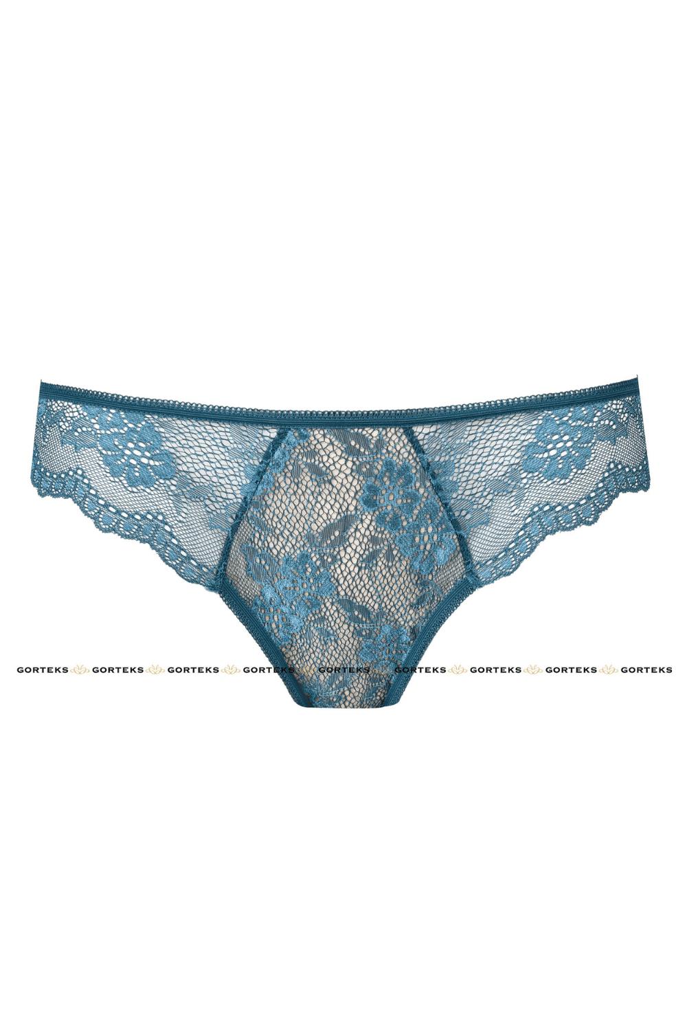 Sea Blue Lace Thong-Gorteks-Rebel Romance