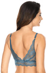 Gorteks Sea Blue Lace Triangle Bra
