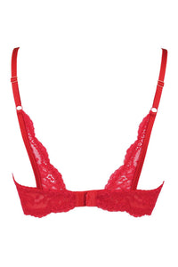 Axami Seduce Me Shelf Bra Open Cups-Rebel Romance