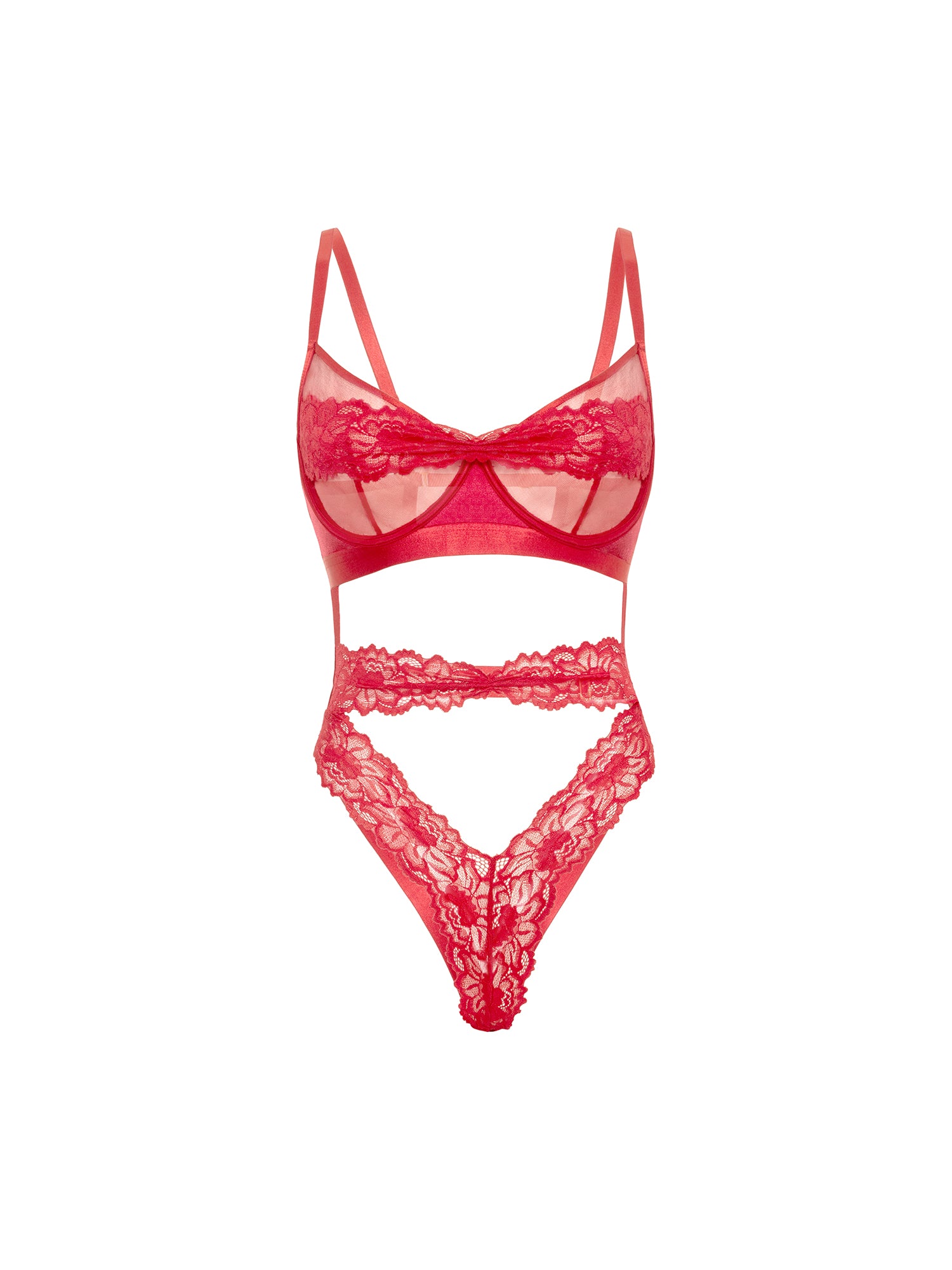 Oh la la Cheri Serena Underwire Cups Teddy