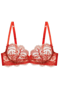 Dita Von Teese Severine Unlined Bra Flame