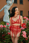 Dita Von Teese Severine Unlined Bra Flame