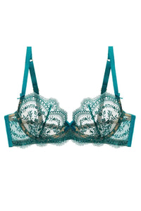 Dita Von Teese Severine Unlined Bra Shady Spruce