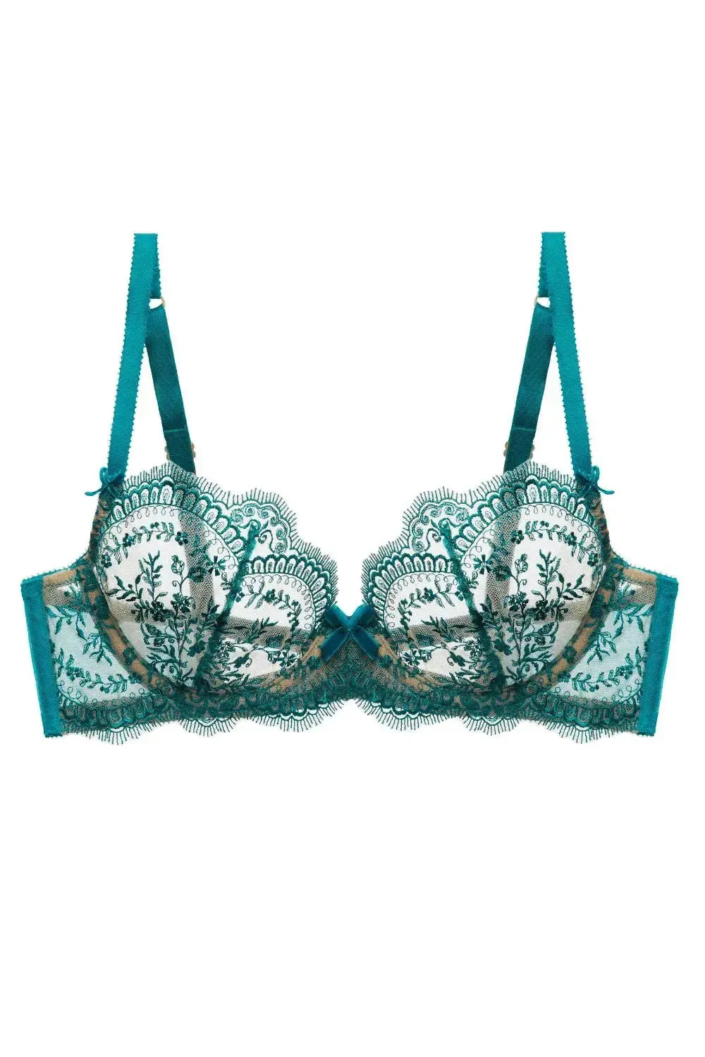 Dita Von Teese Severine Unlined Bra Shady Spruce