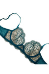 Dita Von Teese Severine Unlined Bra Shady Spruce