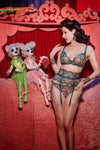 Dita Von Teese Severine Unlined Bra Shady Spruce
