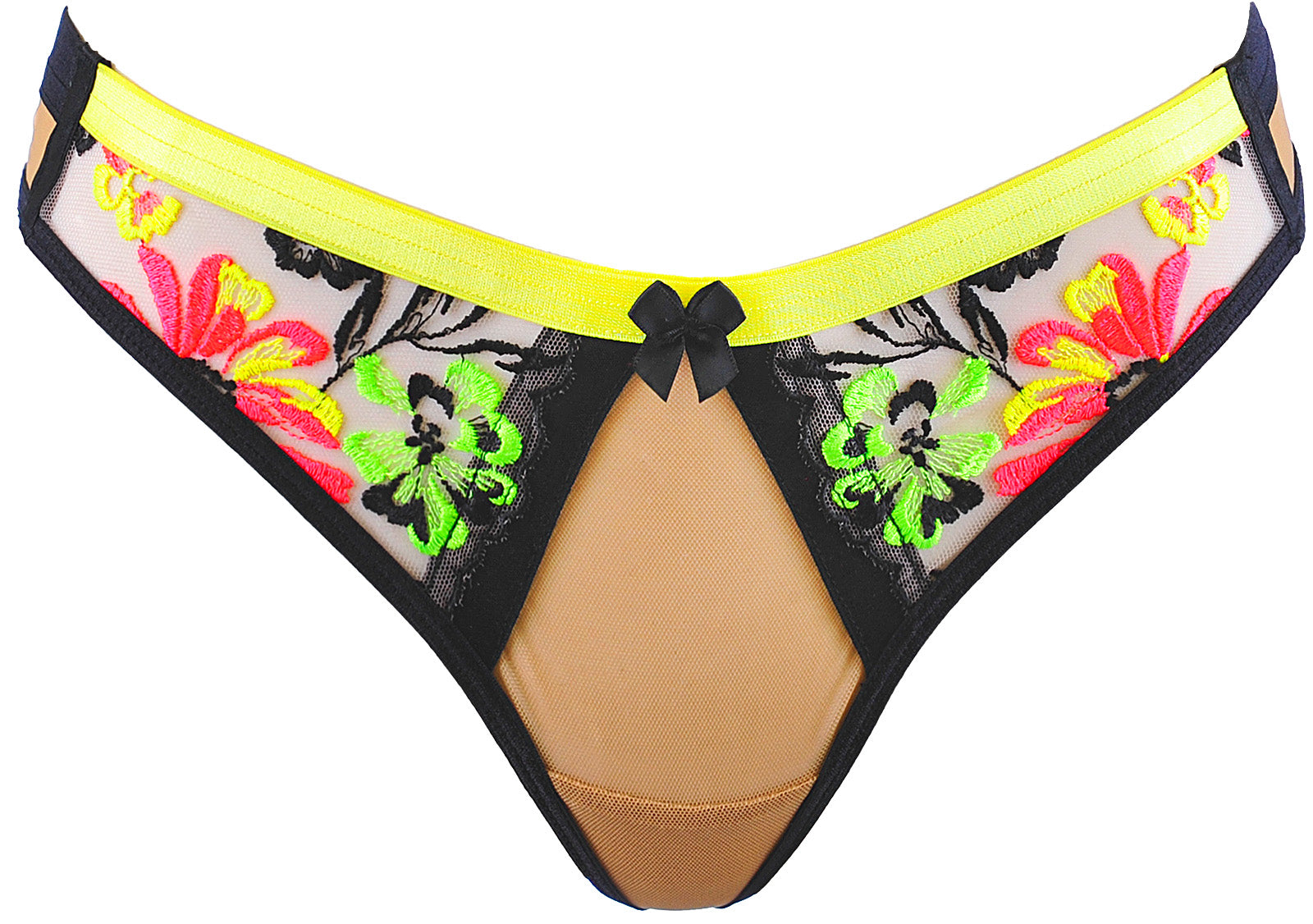 Axami Sheer G-String Panty Juicy Bloom