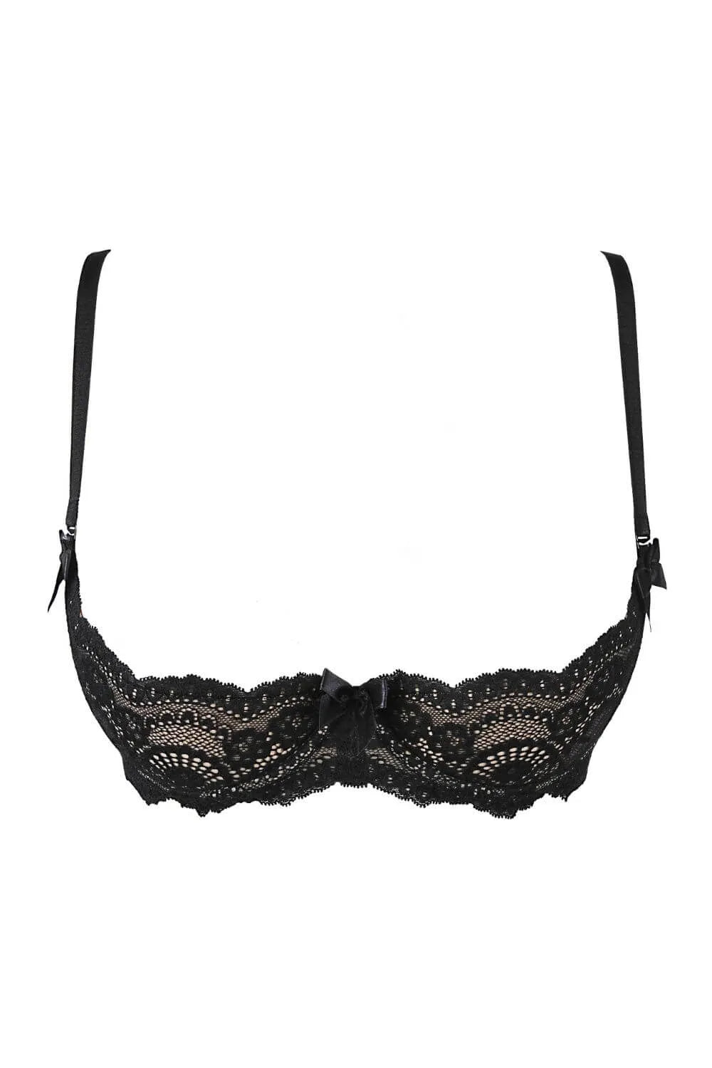 Axami Surprise Me Shelf Bra Open Cups-Rebel Romance