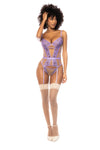 Mapale Danna Sweet Lilac Lace Merrywidow Set
