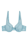 Playful Promises Sybil Lace Plunge Bra Baby Blue