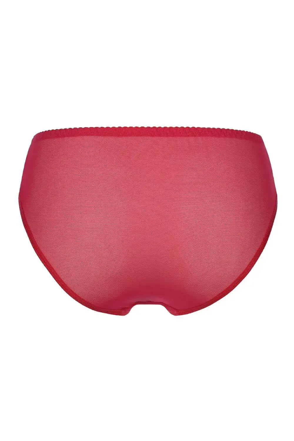 Elegant Axami Tiger Lily red bikini briefs with silky smooth fabric and comfortable, timelessly beautiful cut.