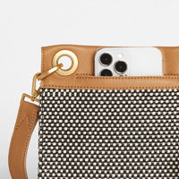 Hammitt Tony Crossbody Leather Handbag California Sunday/Brushed Gold - Limited Edition-Rebel Romance