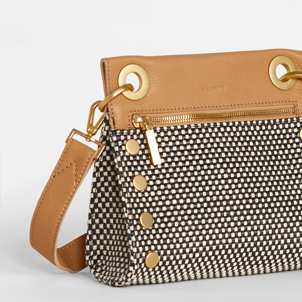 Hammitt Tony Crossbody Leather Handbag California Sunday/Brushed Gold - Limited Edition-Rebel Romance